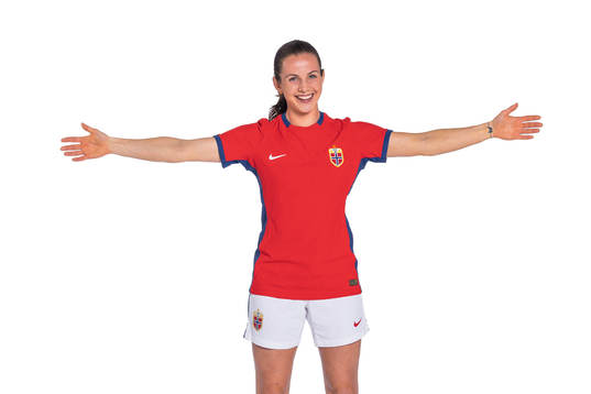 Tuva Hansen of the Norwegian women’s national football