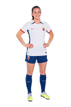 Tuva Hansen of the Norwegian women’s national football
