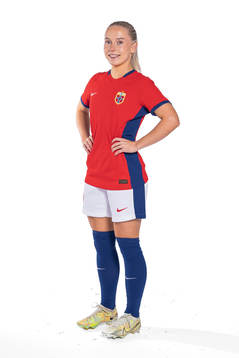 Thea Bjelde of the Norwegian women’s national football