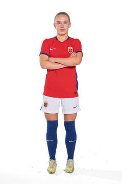Thea Bjelde of the Norwegian women’s national football