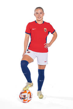 Thea Bjelde of the Norwegian women’s national football