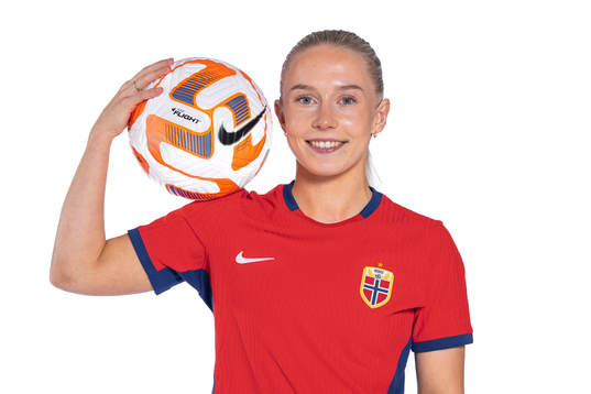 Thea Bjelde of the Norwegian women’s national football