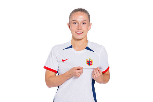 Thea Bjelde of the Norwegian women’s national football