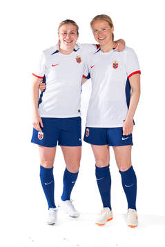 Cesilie Andreassen and Julie Blakstad of the Norwegian