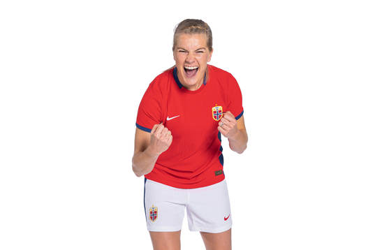 Ada Hegerberg of the Norwegian women’s national football