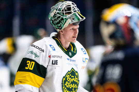 Björklövens målvakt Joona Voutilainen
