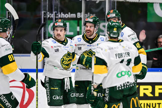 Björklövens Charles David Beaudoin jublar