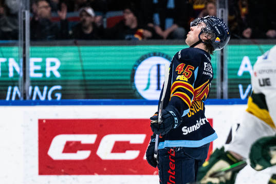 Djurgårdens Noah Östlund deppar