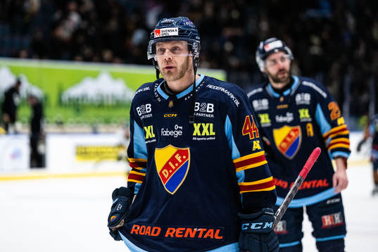 Djurgårdens Olle Liss deppar