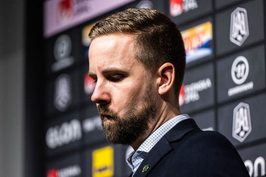 Björklövens tränare Viktor Stråhle