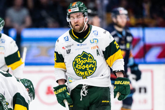 Björklövens Alexander Wiklund deppar