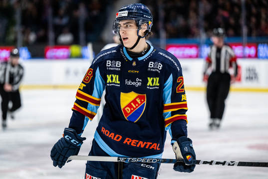 Djurgårdens Liam Öhgren deppar