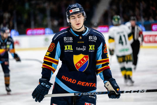 Djurgårdens Liam Öhgren deppar