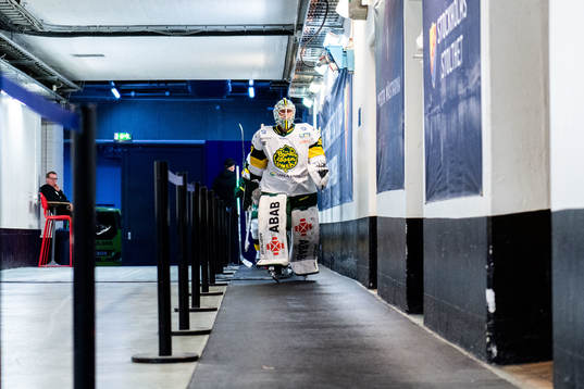 Björklövens målvakt Joona Voutilainen