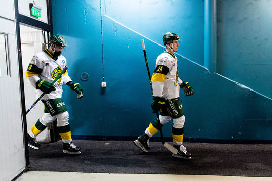 Björklövens Daniel Rahimi och Linus Cronholm