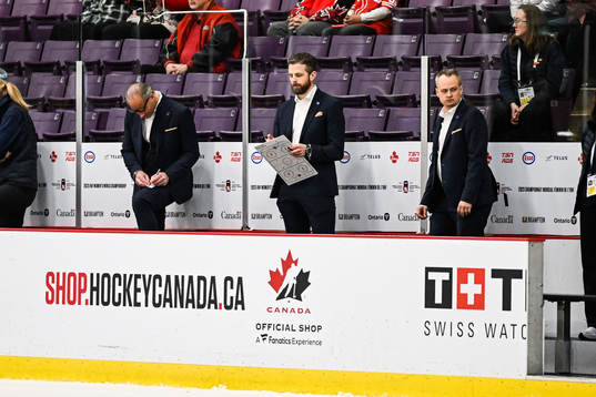 Assistant coach Andreas Spångberg, Head coach Ulf Lundberg