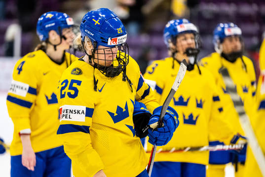 Lina Ljungblom of Sweden looks dejected