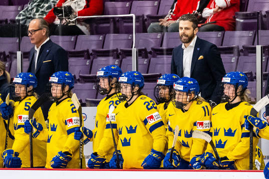 Head coach Ulf Lundberg of Sweden