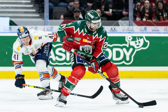 Växjös Ludvig Nilsson och Frölundas Joel Lundqvist