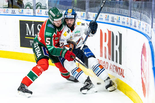 Frölundas Filip Johansson och Växjös Tobias Rieder