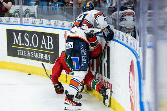 Frölundas Tom Nilsson och Växjös Glenn Gustafsson