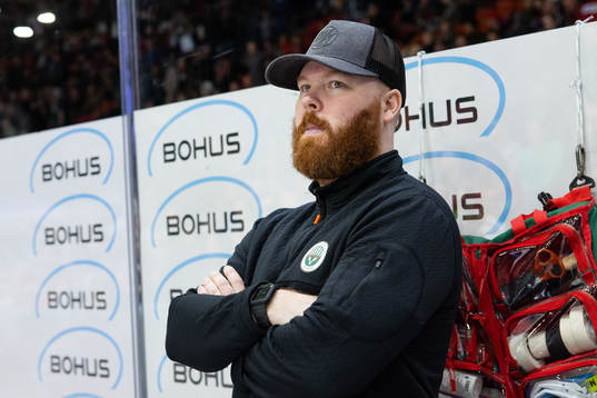 Frölundas materialförvaltare Andy Fagerström