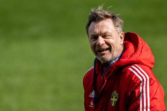 Head coach Peter Gerhardsson