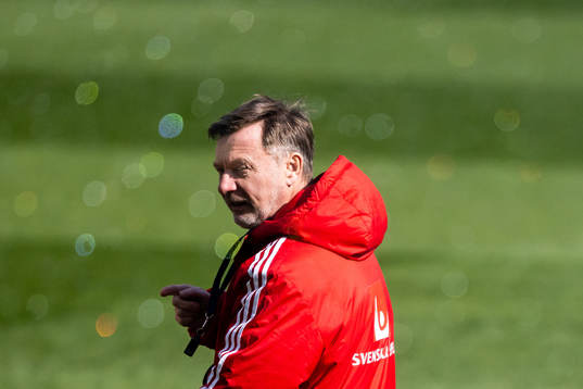 Head coach Peter Gerhardsson