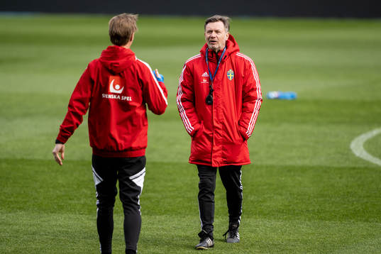 Head coach Peter Gerhardsson