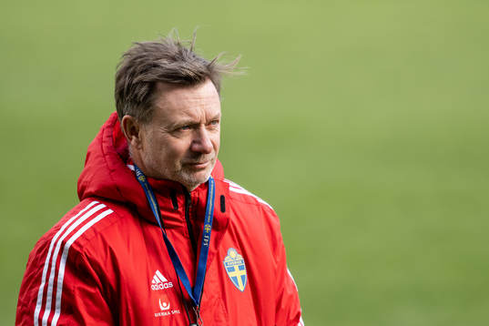 Head coach Peter Gerhardsson
