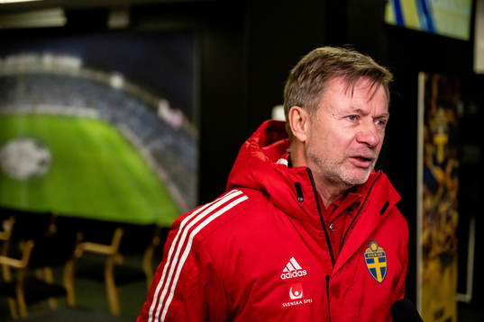 Head coach Peter Gerhardsson