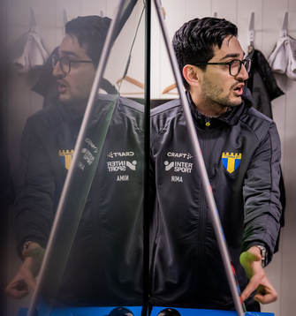 Torns IFs Nima Mahoutchian har genomgång i