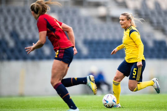 Amanda Nildén of Sweden