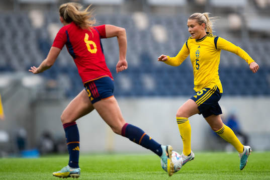 Amanda Nildén of Sweden
