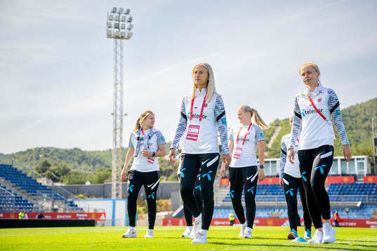 Anja Sønstevold and Malin Brenn of Norway