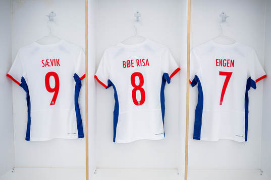 The kits of Karina Sævik, Vilde Bøe Risa and Ingrid