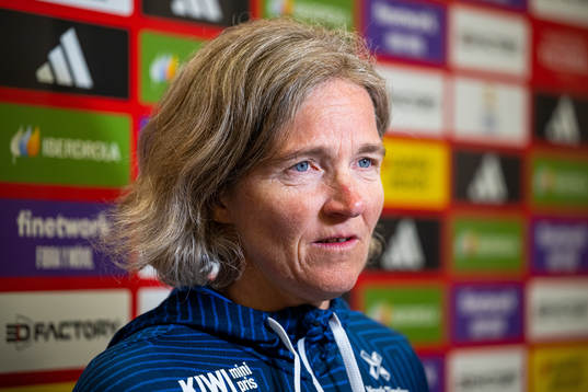 Hege Riise, head coach of Norway