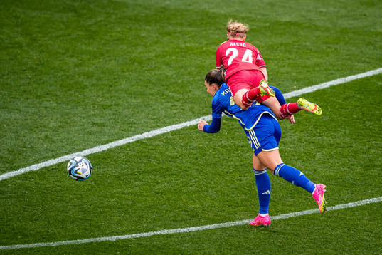 Johanna Rytting Kaneryd of Sweden and Josefine Hasbo of