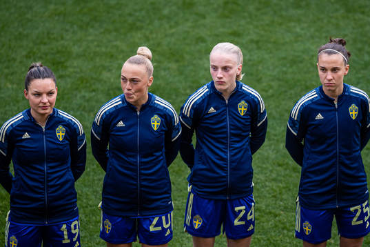 Johanna Rytting Kaneryd, Hanna Bennison, Anna Sandberg and