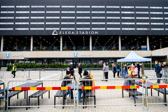 Exterior view of Eleda Stadion