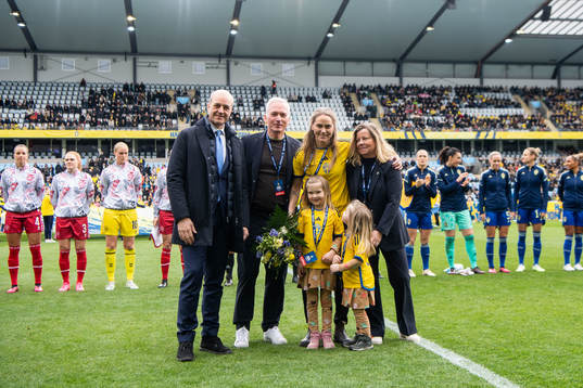 Fredrik Reinfeldt, president of the Swedish Football