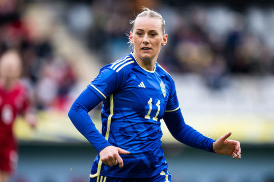 Stina Blackstenius of Sweden