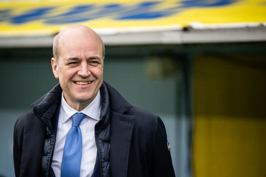 Fredrik Reinfeldt, president of the Swedish Football