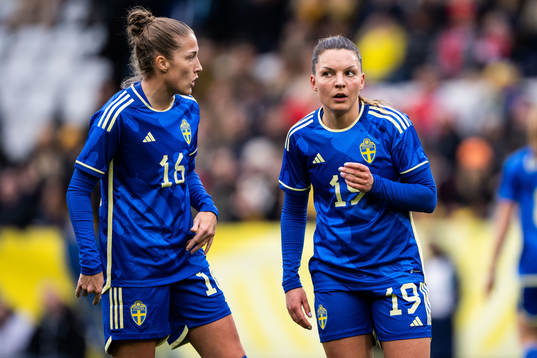 Filippa Angeldahl and Johanna Rytting Kaneryd of Sweden