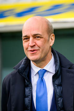 Fredrik Reinfeldt, president of the Swedish Football
