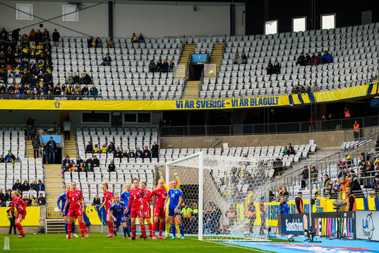 General view of Eleda Stadion