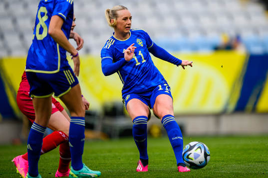 Stina Blackstenius of Sweden