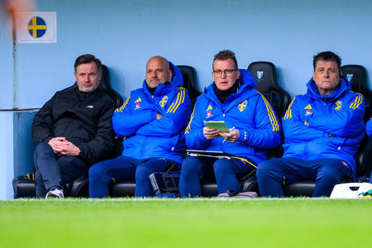 Head coach Peter Gerhardsson, Assistant coach Magnus