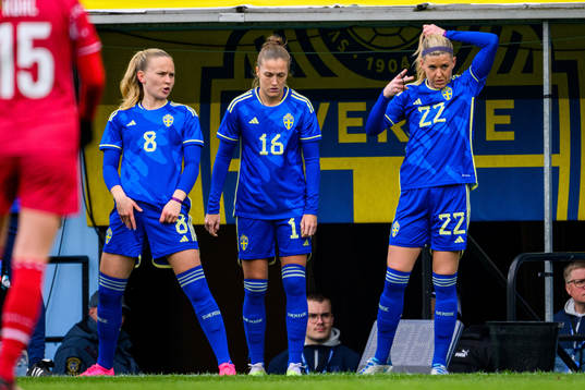 Matilda Vinberg, Filippa Angeldahl and Olivia Schough of