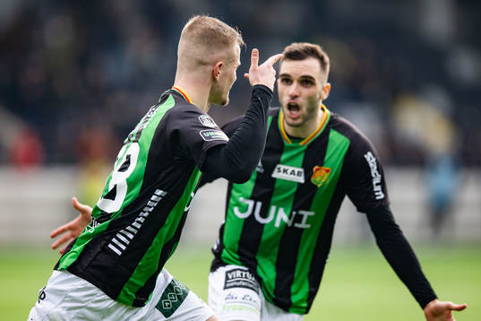 GAISs Alexander Ahl Holmström jublar